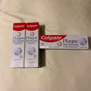 Set of 3 Colgate Total Plaque Pro Release